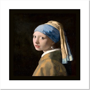 Girl with a Pearl Earring Posters and Art